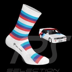 Inspiration BMW M Motorsport Sport Socken Rot / Blau / Weiß - Unisex - Größe 41/46