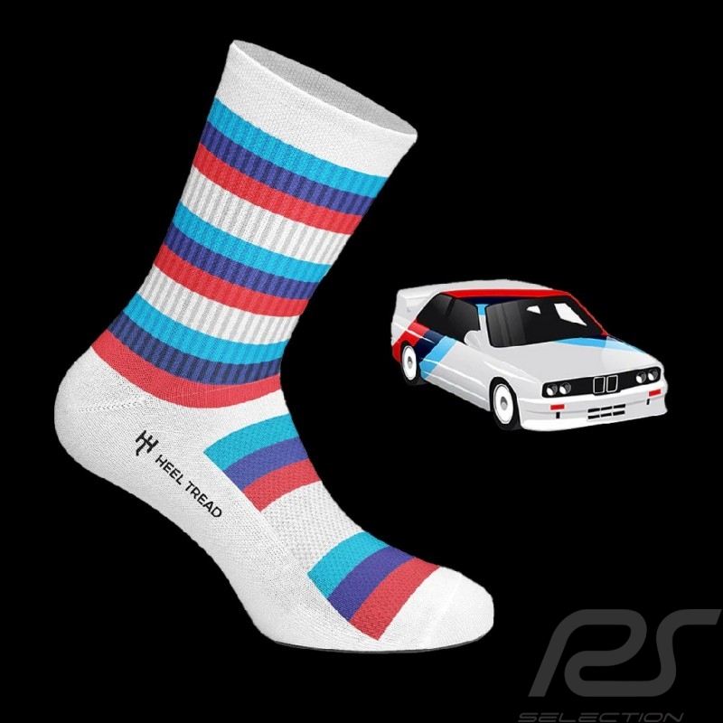 Inspiration BMW M Motorsport Sport Socken Rot / Blau / Weiß - Unisex - Größe 41/46 Inspiration BMW M Motorsport Sport Socken Rot / Blau / Weiß - Unisex - Größe 41/46