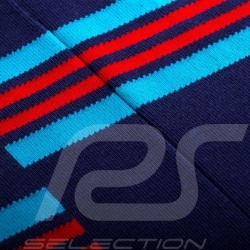 Chaussettes longues mi-bas Inspiration Porsche Martini RSR bleu / rouge / bleu - mixte