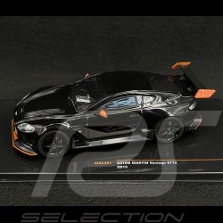 Aston Martin Vantage GT12 2015 Black / Orange 1/43 Ixo Models MOC301