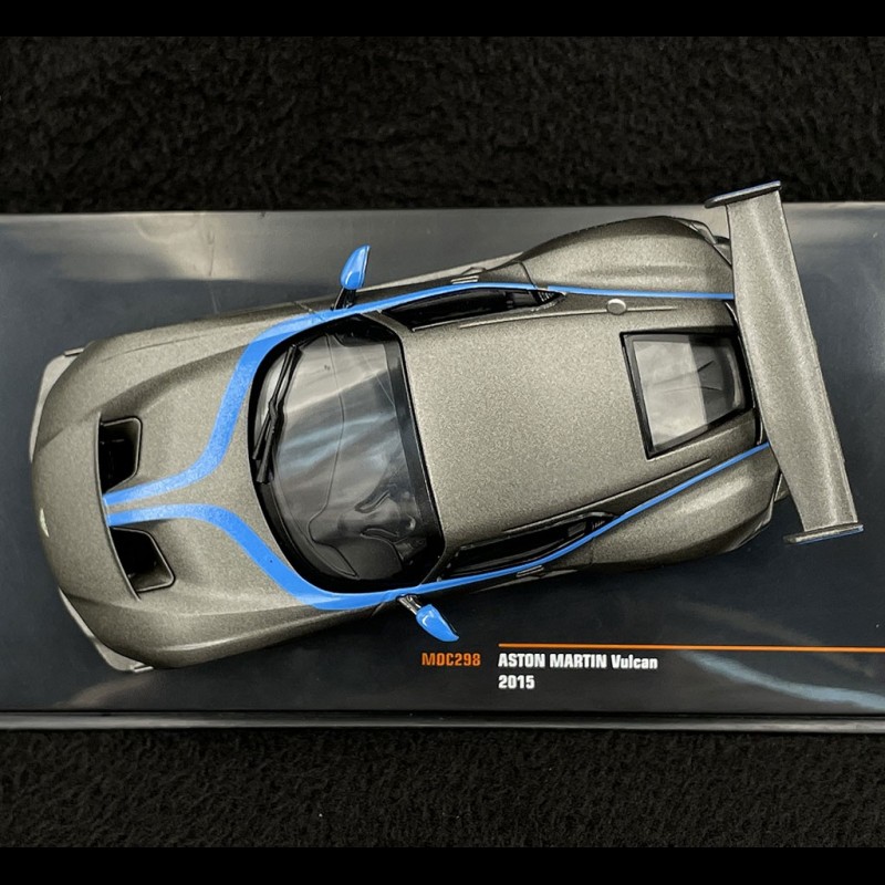 Ixo Model Modelo de báscula compatible con Aston Martin Vulcan 2015 Gris 1:43 MOC298