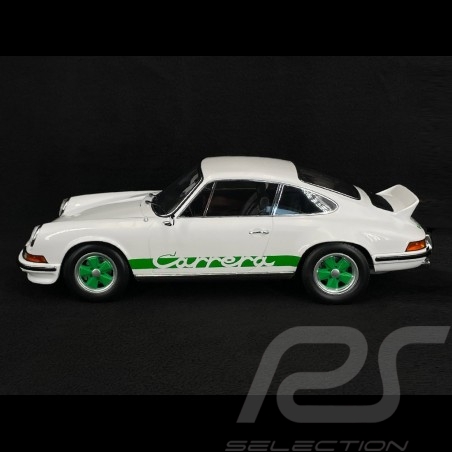 Porsche 911 RS 1973 Weiß / Vipergrün 1/12 Norev 127512