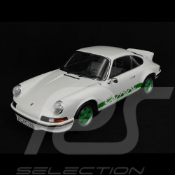Porsche 911 RS 1973 Blanc / Vert Python 1/12 Norev 127512