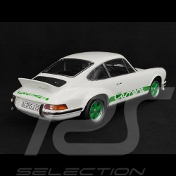 Porsche 911 RS 1973 White / Viper Green 1/12 Norev 127512