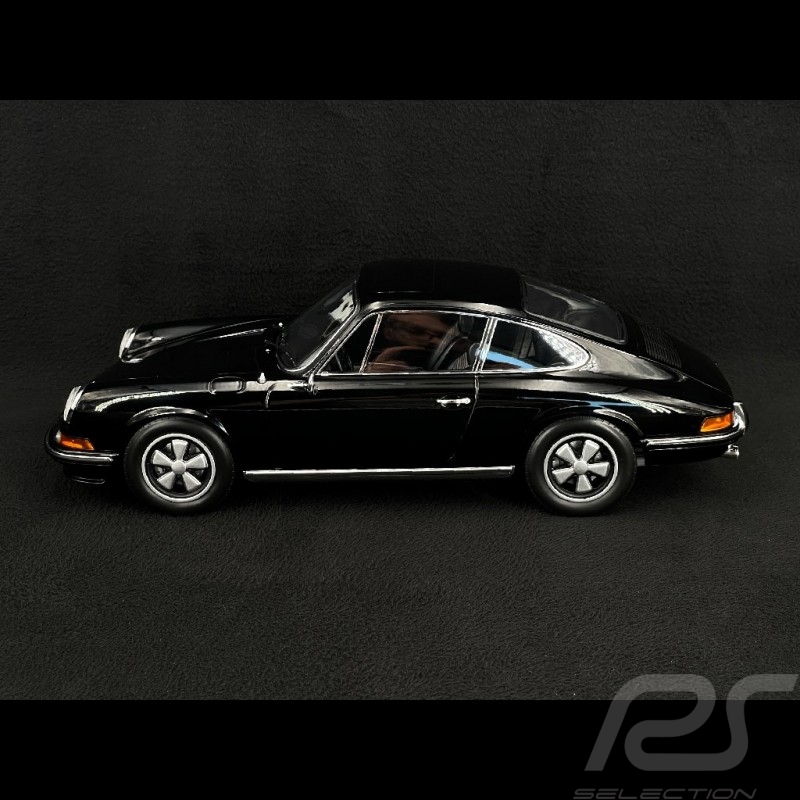 Porsche 911 S Coupe 1972 Black 1/12 Norev 127511