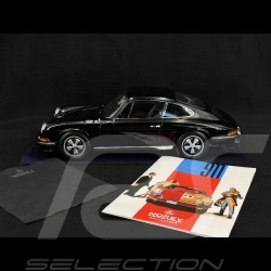 Porsche 911 S Coupe 1972 Schwarz 1/12 Norev 127511