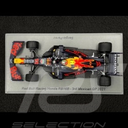 Sergio Pérez Red Bull Racing RB16B n° 11 3ème GP Mexique 2021 1/43 Spark S7850