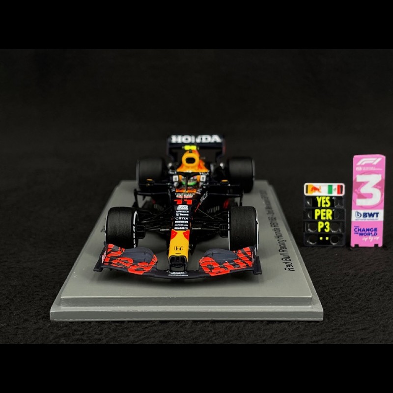 Sergio Pérez Red Bull Racing RB16B n° 11 3rd GP Mexico 2021 1/43