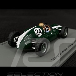 Jack Brabham Cooper T51 n° 24 Vainqueur GP Monaco 1959 Champion du monde F1 1959 1/43 Spark S8039