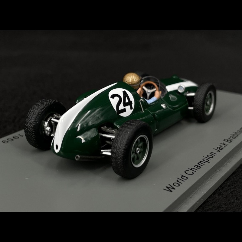 Jack Brabham Cooper T51 n° 24 Winner GP Monaco 1959 World Champion F1 1959  1/43 Spark S8039