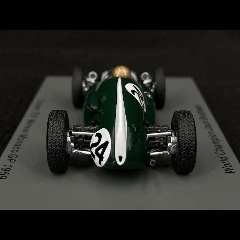 Jack Brabham Cooper T51 n° 24 Winner GP Monaco 1959 World Champion F1 1959  1/43 Spark S8039