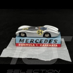 Mercedes Benz W196 F1 Carenata Vintage n°84 Silver 1/48 Hachette Mercury 56