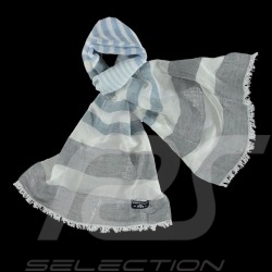 State of Art Scarf Blue White Striped 82218269-1157