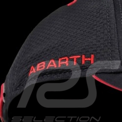 Abarth Cap Nero Logo Schwarz / Rot AB691-100