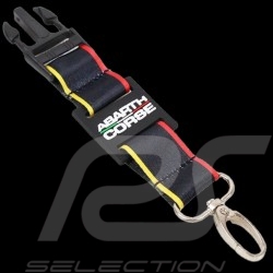 Abarth Keychain Corse Black / Red / Yellow ABLN14-100