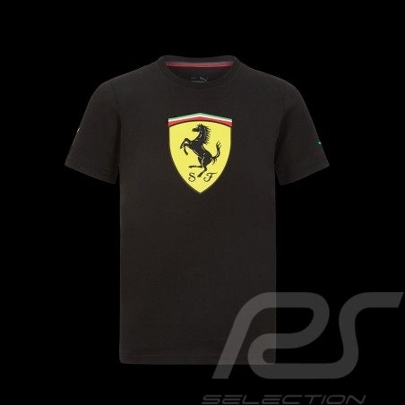 Ferrari T-shirt Wappen Schwarz 701210918-002 - herren