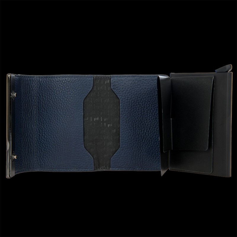 Wallet Porsche Design Card Case Pop Up Leather Dark Blue X Secrid  4056487017778