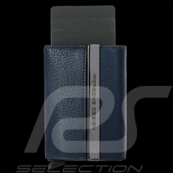 Portefeuille Porsche Design Porte-cartes Pop Up Cuir Bleu Foncé X Secrid 4056487017778