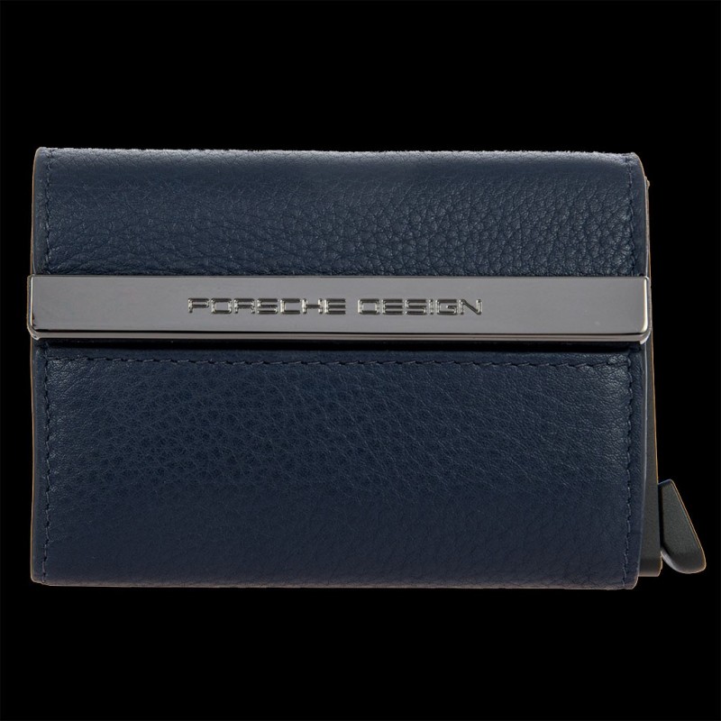 Wallet Porsche Design Card Case Pop Up Leather Dark Blue X Secrid  4056487017778