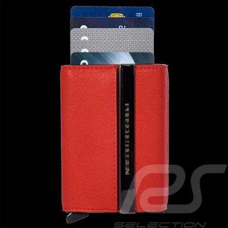 Wallet Porsche Design Card Case Pop Up Leather Lava Orange X Secrid 4056487017808