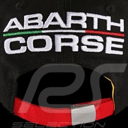 Casquette Abarth Corse Noir / Rouge ABCAP10-100