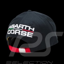 Casquette Abarth Corse Noir / Rouge ABCAP10-100