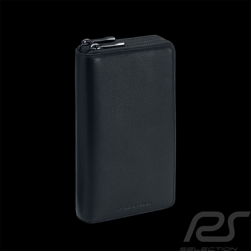 Porsche Design Wallet in a pouch style with hand strap Leather Black Business Pouch 12 4056487001425 Porsche Design Wallet in a pouch style with hand strap Leather Black Business Pouch 12 4056487001425