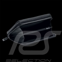 Portefeuille Porsche Design style pochette avec dragonne Cuir Noir Business Pouch 12 4056487001425