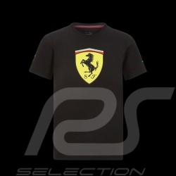 Ferrari T-shirt Puma Ecusson Schwarz 701210924-002 - Kinder