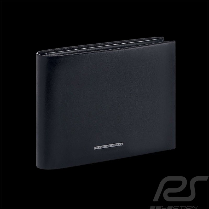 Portefeuille Porsche Design Trois volets Cuir Noir Classic Wallet 10 4056487001043 Portefeuille Porsche Design Trois volets Cuir Noir Classic Wallet 10 4056487001043