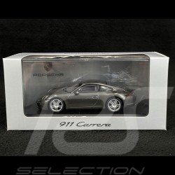 Porsche 911 type 991 Carrera 2012 Quartz grey 1/43 Minichamps WAP0200100C