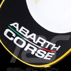 Casquette Abarth Corse Blanc / Rouge / Noir ABCAP09-200