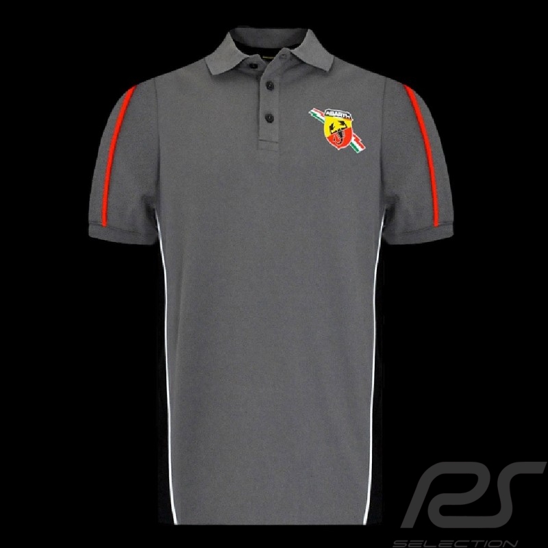 Abarth Corse Polo shirt Pearl Grey ABPSG06-150 - men