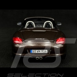 Porsche Boxster S 987 2006 Brun Macadamia Métallique 1/18 Porsche WAP02100519