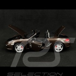 Porsche Boxster S 987 2006 Brun Macadamia Métallique 1/18 Porsche WAP02100519