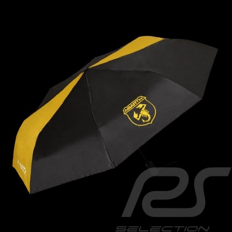 Abarth Umbrella Compact Charcoal grey / Yellow AB911-150