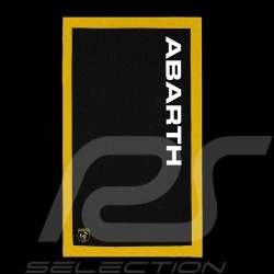 Abarth beach towel Charcoal grey / Yellow AB912-150