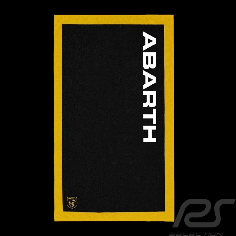 Abarth Strandtuch Anthrazitgrau / Gelb AB912-150