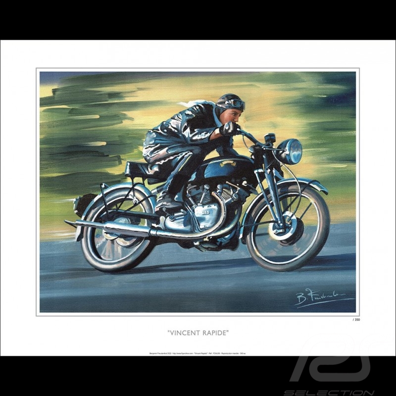 Affiche Vincent Rapide dessin original de Benjamin Freudenthal