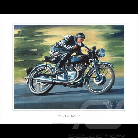 Affiche Vincent Rapide dessin original de Benjamin Freudenthal