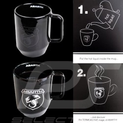 Tasse Abarth Mug Thermo-sensible Noir AB905-100