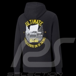 Sweatshirt Porsche Turbo Hoodie à Capuche Puma The Ultimate Noir - Homme 534833-01