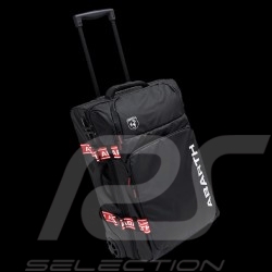 Trolley Suitcase Abarth Cabin Luggage Black AB703-100