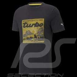 Porsche Turbo Puma T-Shirt Schwarz 534832-01 - Herren