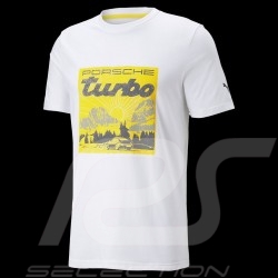 T-Shirt Porsche Turbo Puma White 534832-03 - men