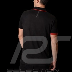 Polo Abarth Logo metal Noir / Rouge AB103-100 - homme