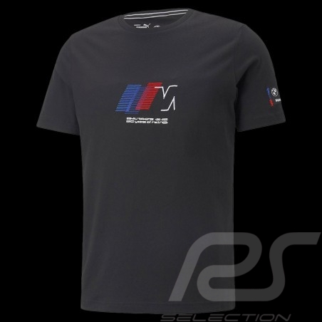 BMW Motorsport T-Shirt Puma Graphic Schwarz 534803-01 - Herren