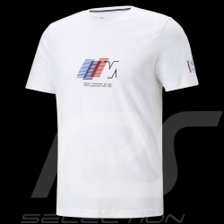 T-Shirt BMW Motorsport Puma Graphic Blanc 534803-03 - homme
