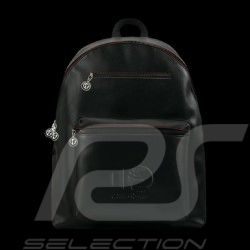 Alfa Romeo Backpack 110 Years Leather Black AR800-100