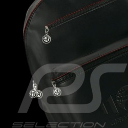 Alfa Romeo Rucksack 110 Jahre Leder Schwarz AR800-100